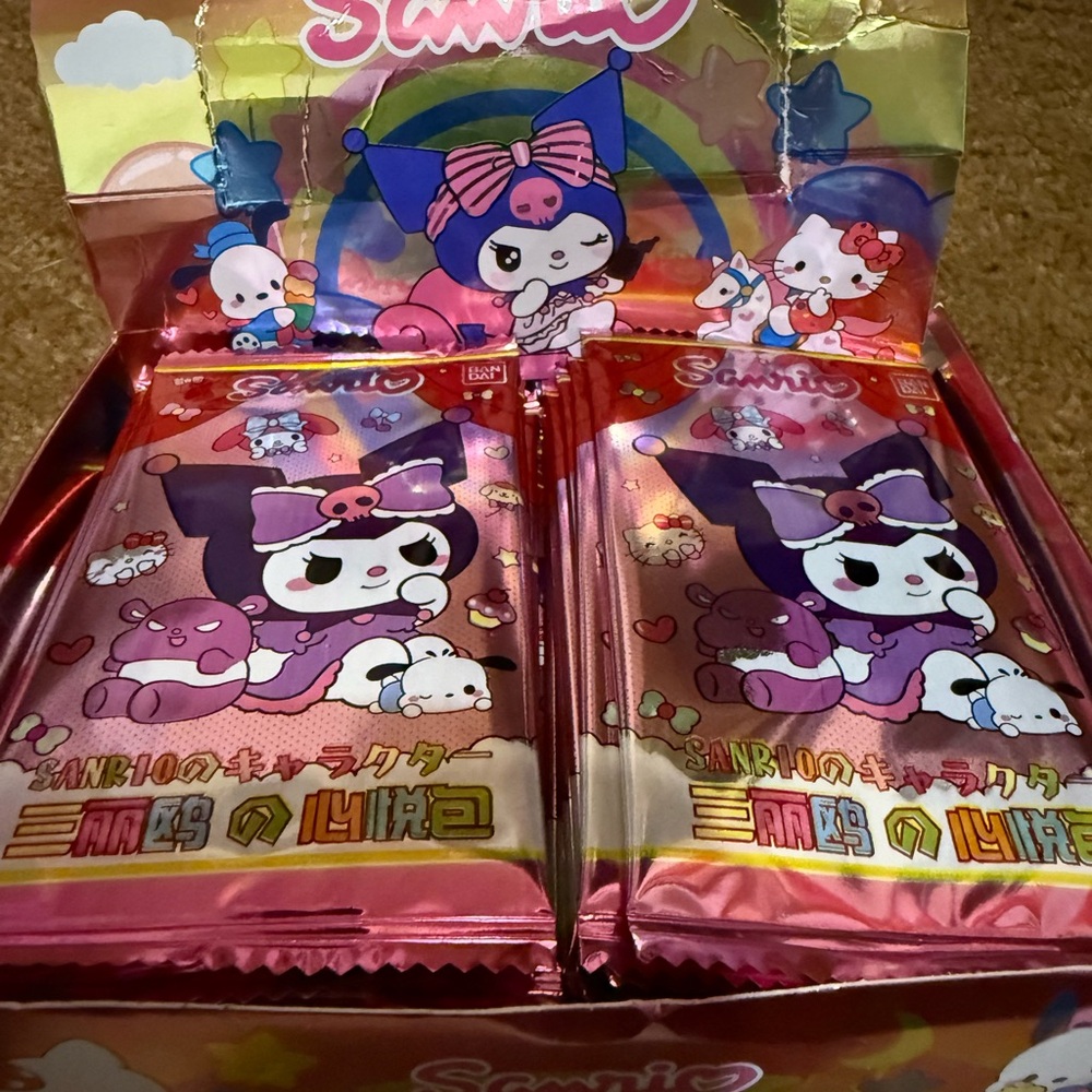 3 Sanrio Kuromi Packs with Pink and Purple
